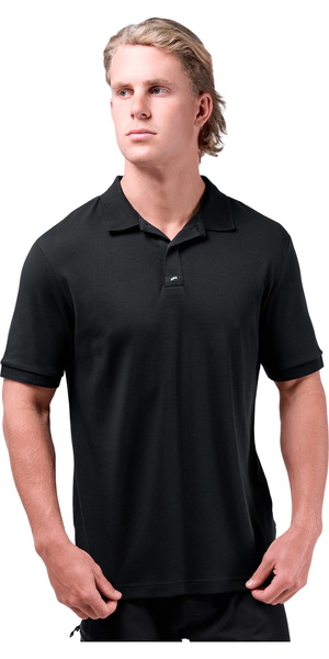Zhik Hombres Polo De Algodón Pima POL-0170-M-BLK - Black